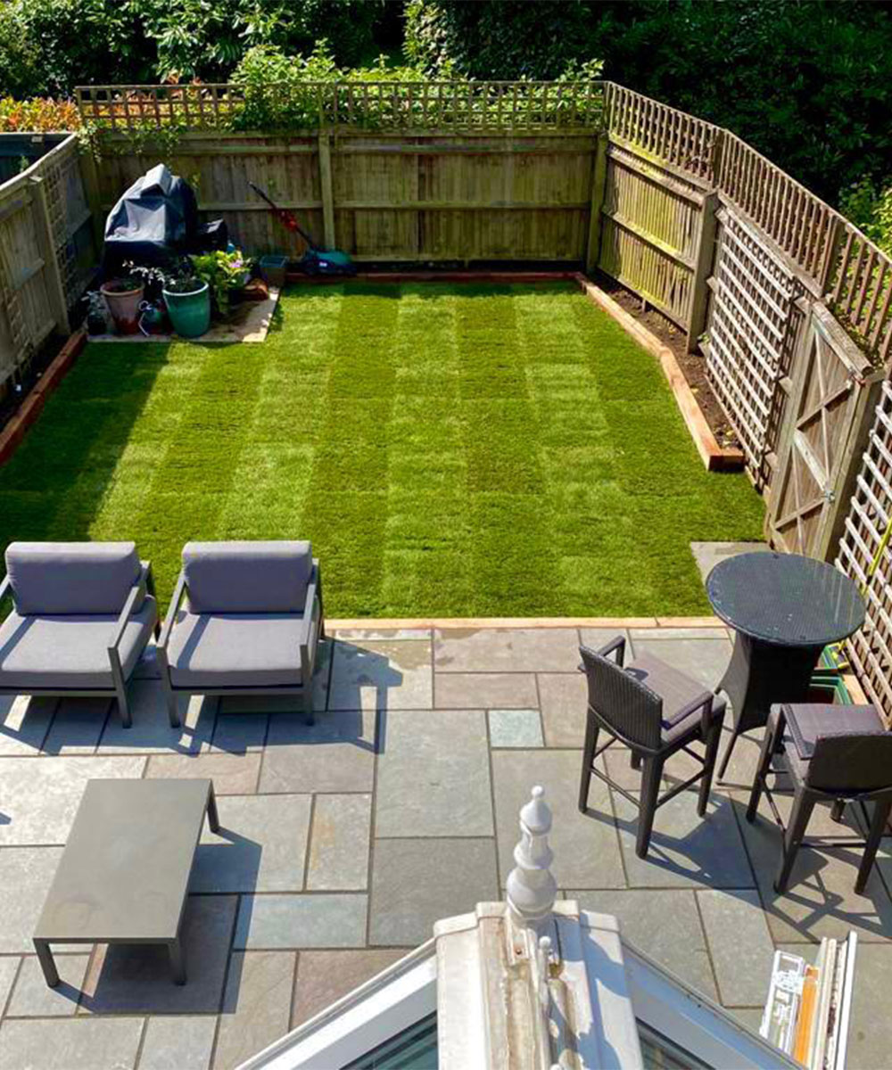 Bartley Grey Limestone Paving Hampshire