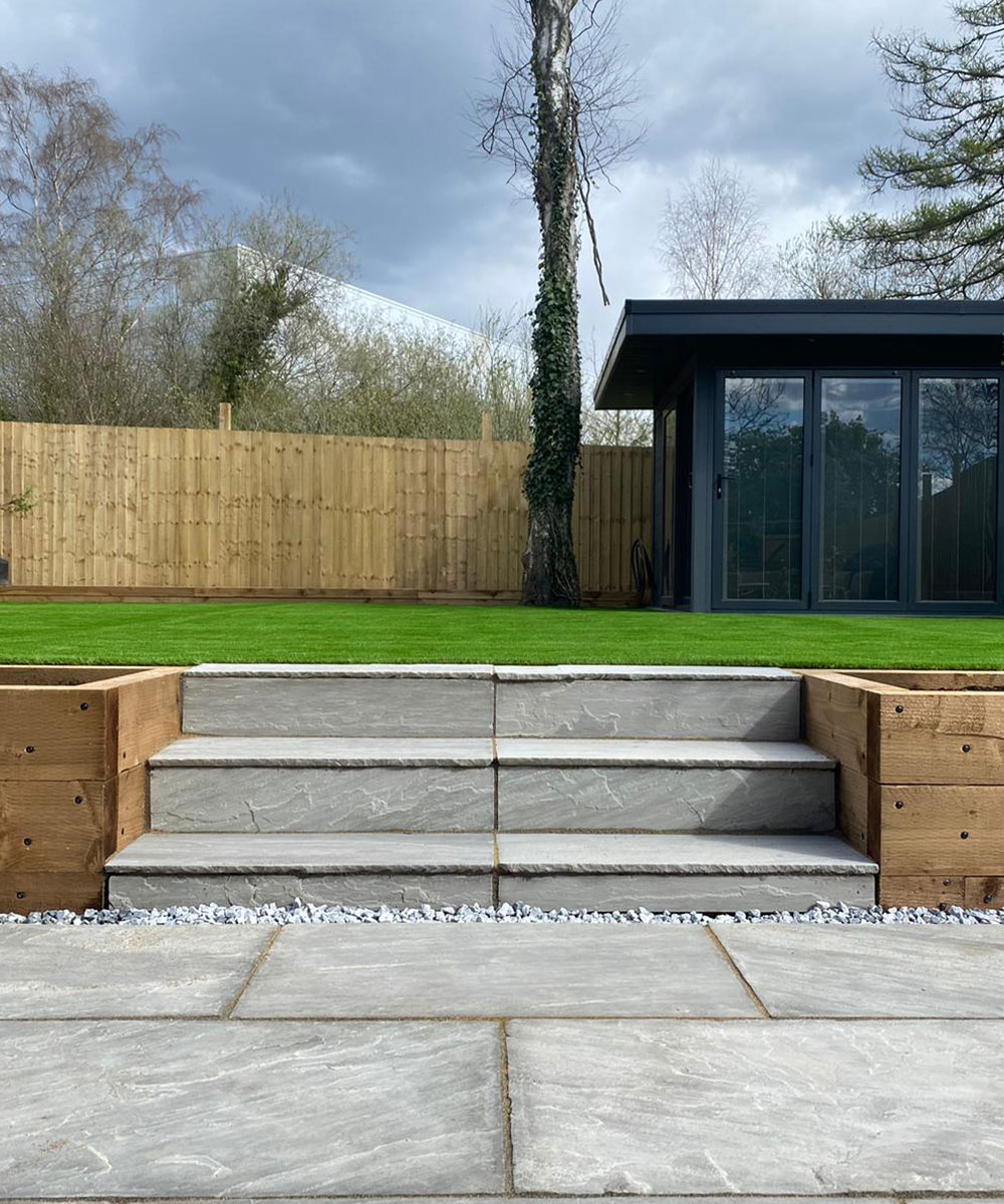 Knightwood Grey Sandstone Paving - Image 11