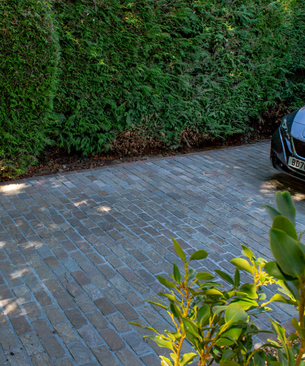 Linwood Sandstone Setts Driveway Winchester, Hampshire