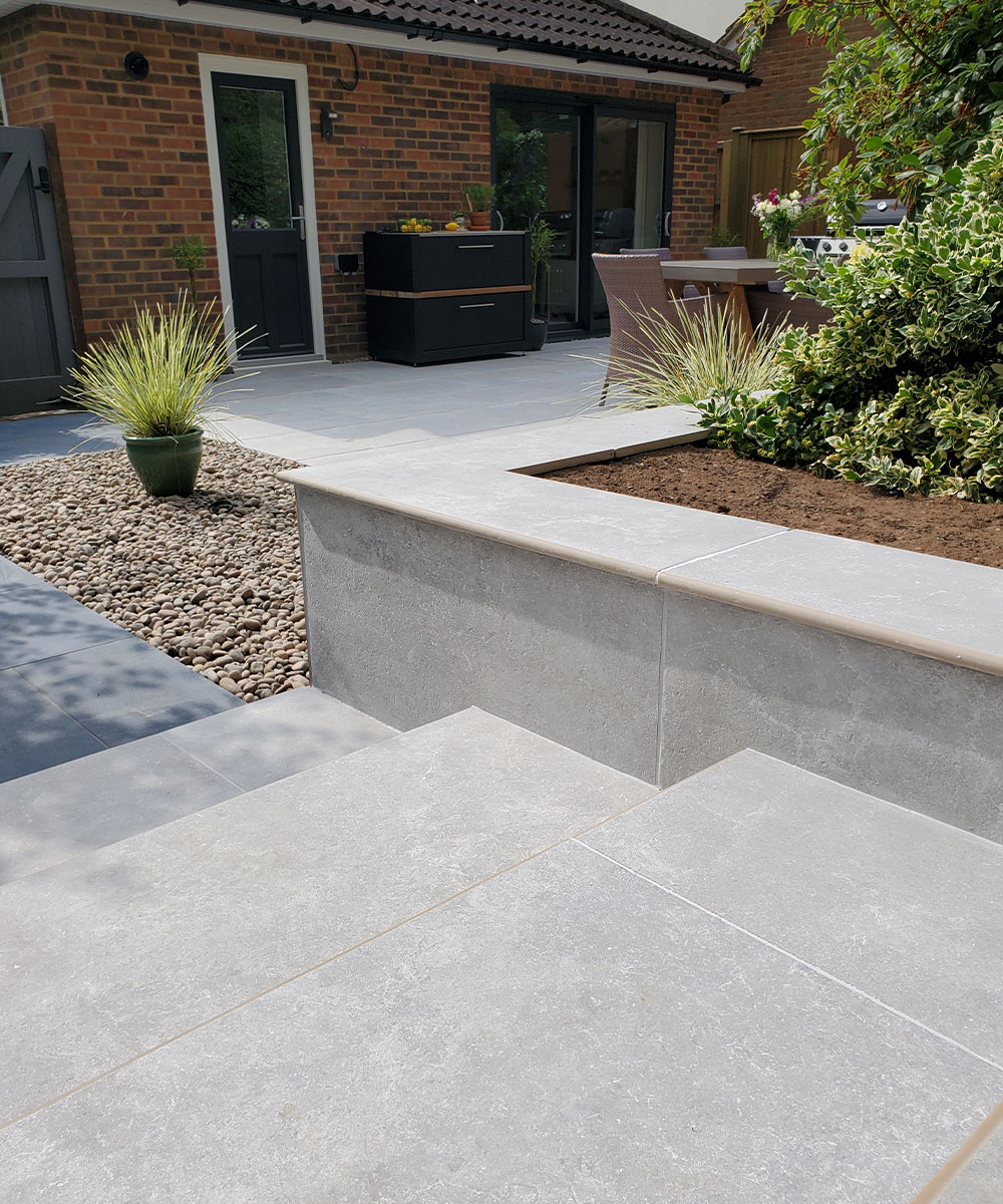 Exbury Grey Porcelain Paving Awbridge Romsey Hampshire