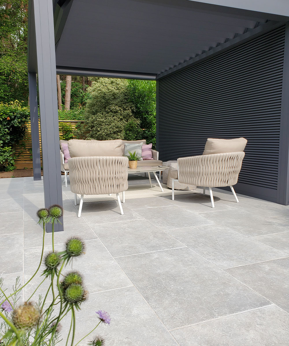 Exbury Grey Porcelain Paving Awbridge Romsey Hampshire