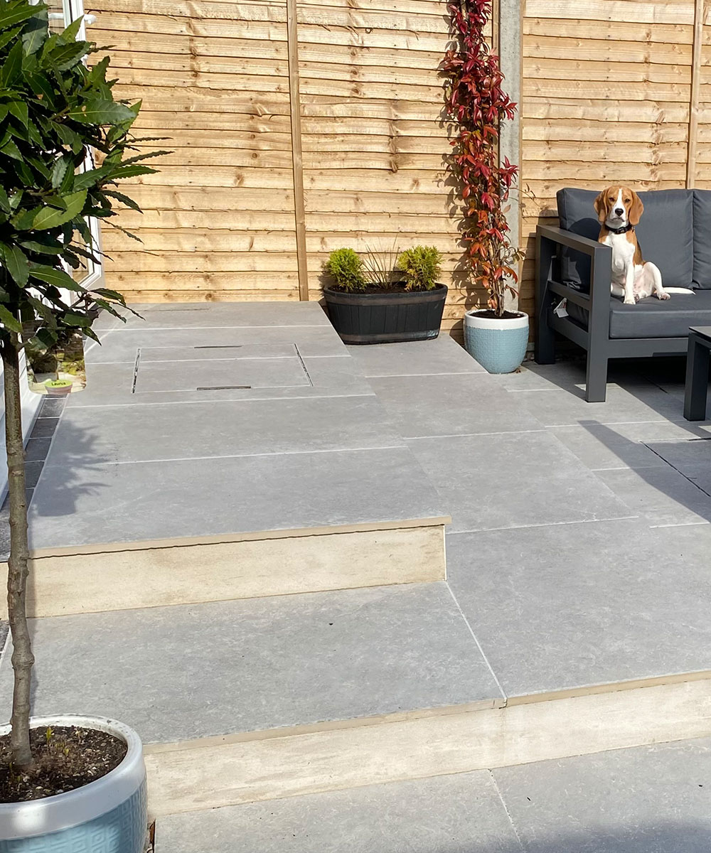 Exbury Grey Porcelain Paving Winchester