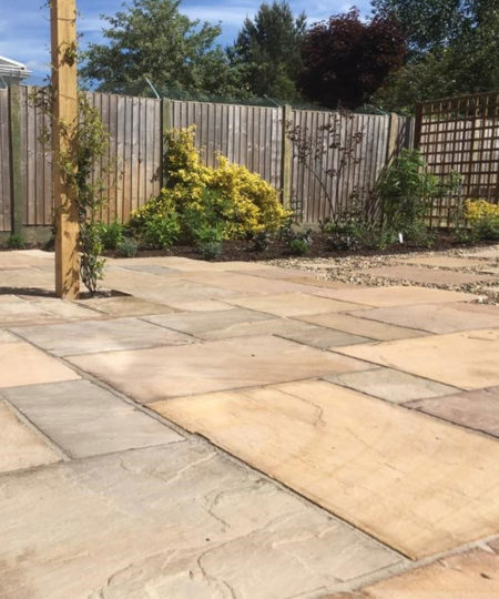 Burley Sandstone Paving Hampshire