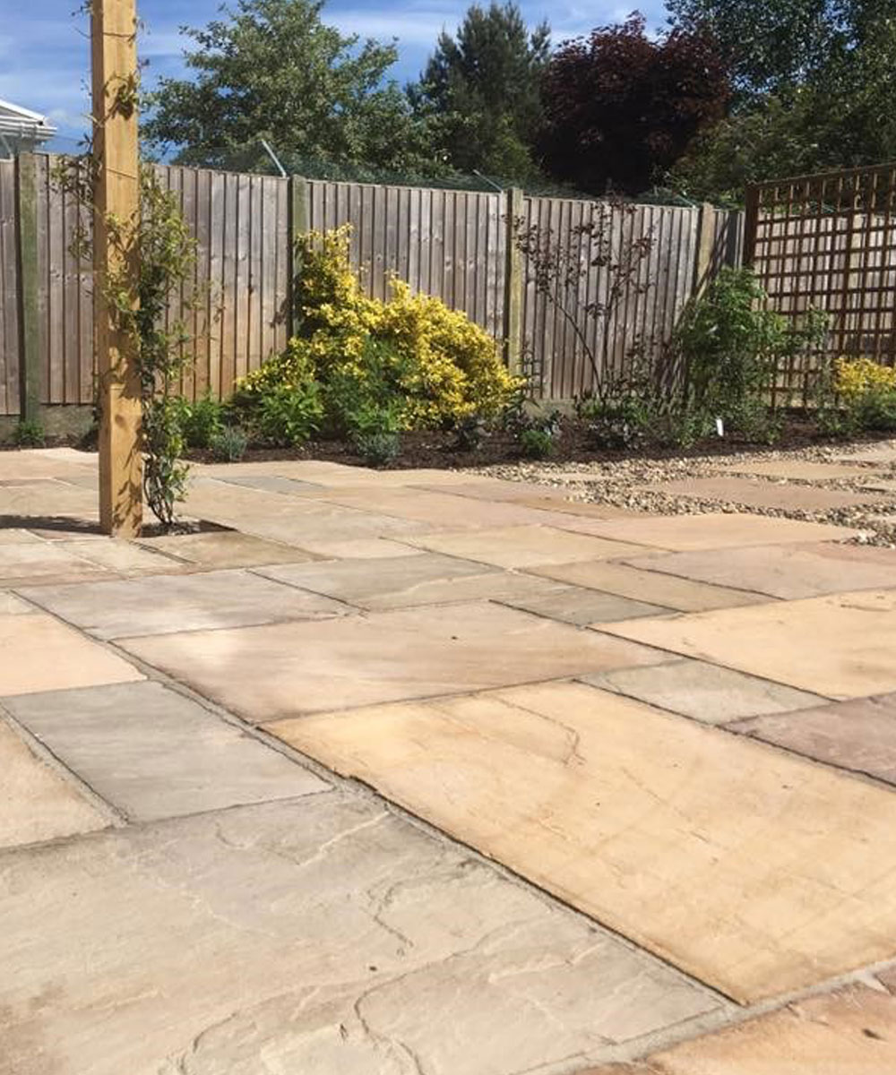 Burley Sandstone Paving Hampshire