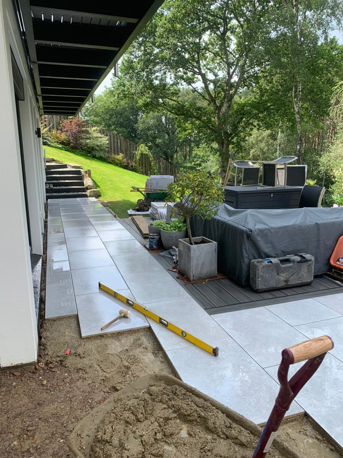 Our Guide on How to Lay Porcelain Paving Forest Stone