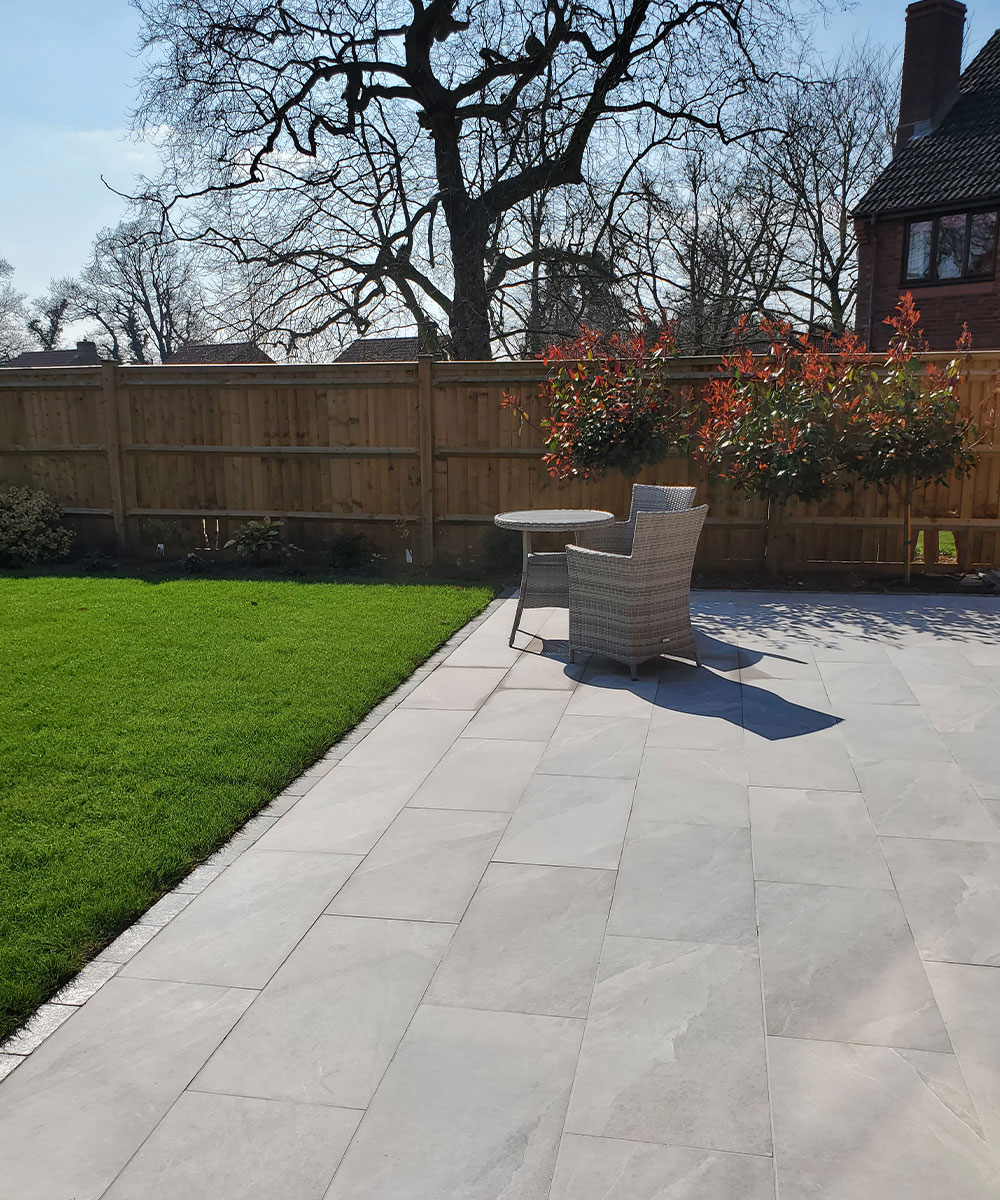 Ipley Grey Porcelain Paving Southampton