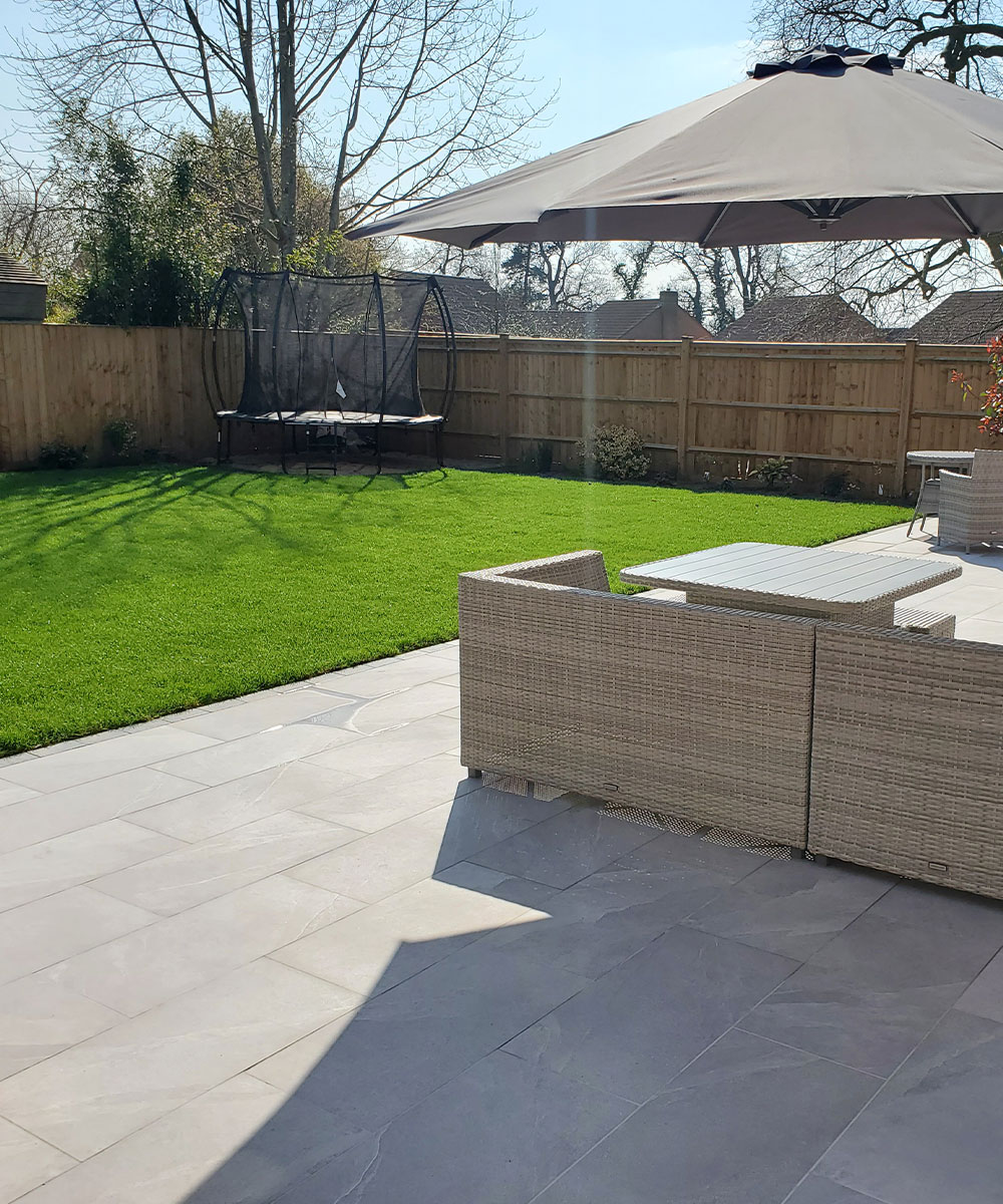 Ipley Grey Porcelain Paving Southampton