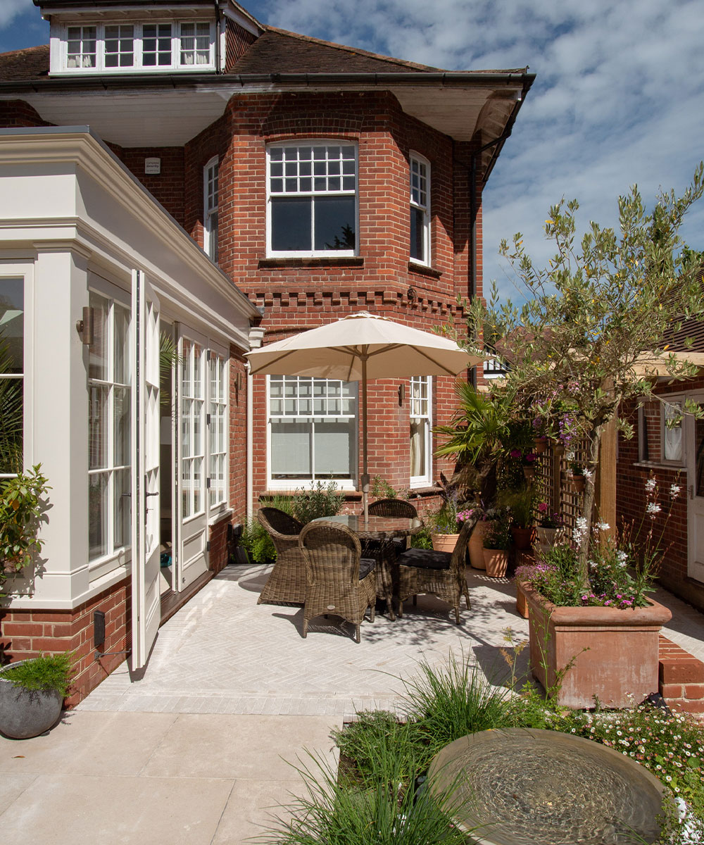 Lymington Beige Egyptian Limestone Paving Slabs