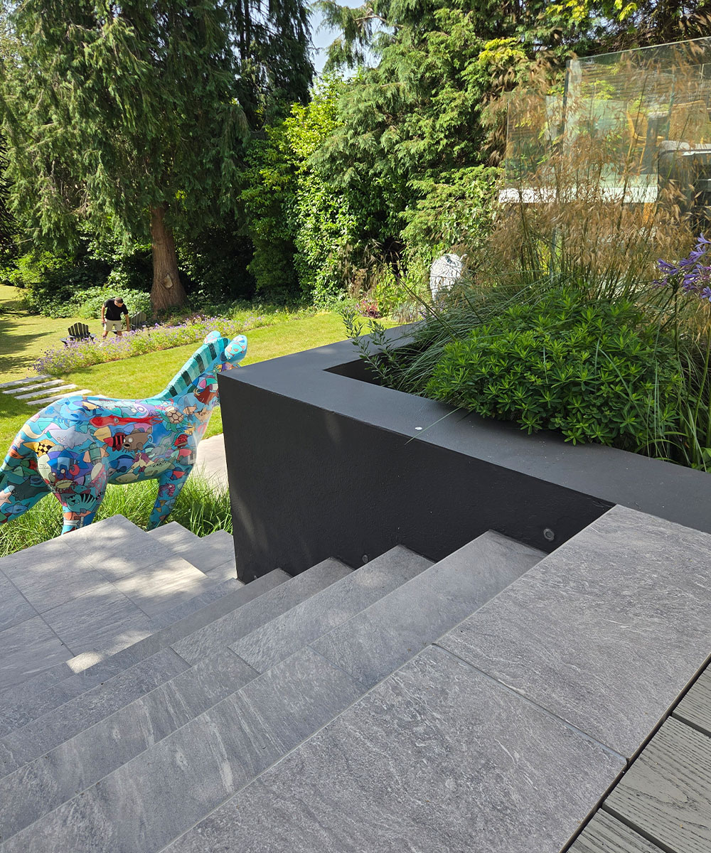 Ashurst Grey 90x60 Porcelain Paving Southampton
