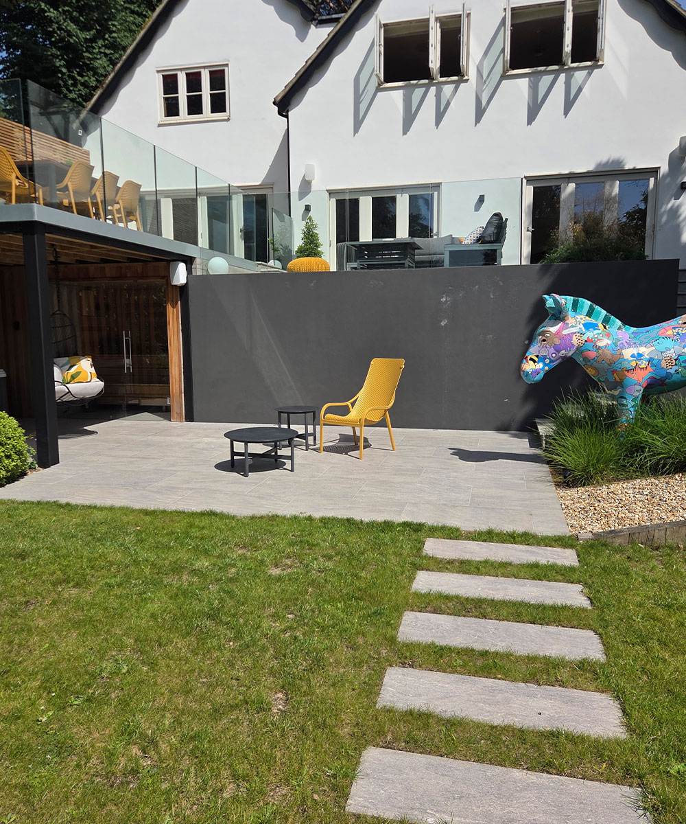 Ashurst Grey 90x60 Porcelain Paving Southampton