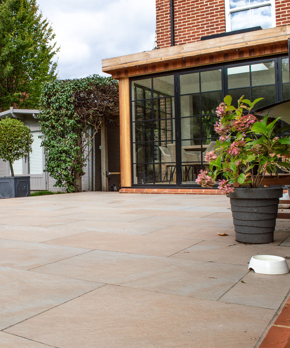 Brockenhurst Dune Sandstone Inspired Porcelain Paving Hampshire