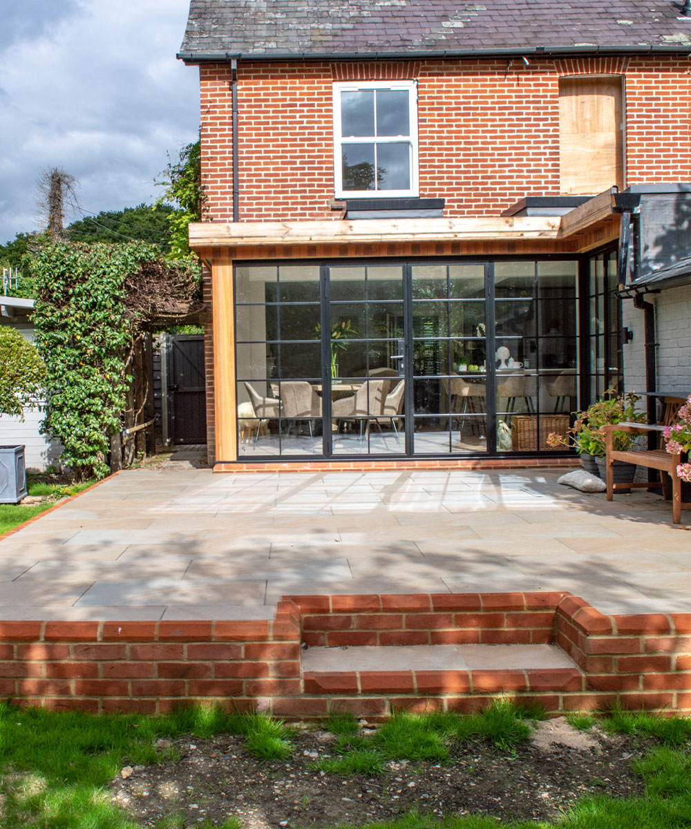 Brockenhurst Dune Sandstone Inspired Porcelain Paving Hampshire