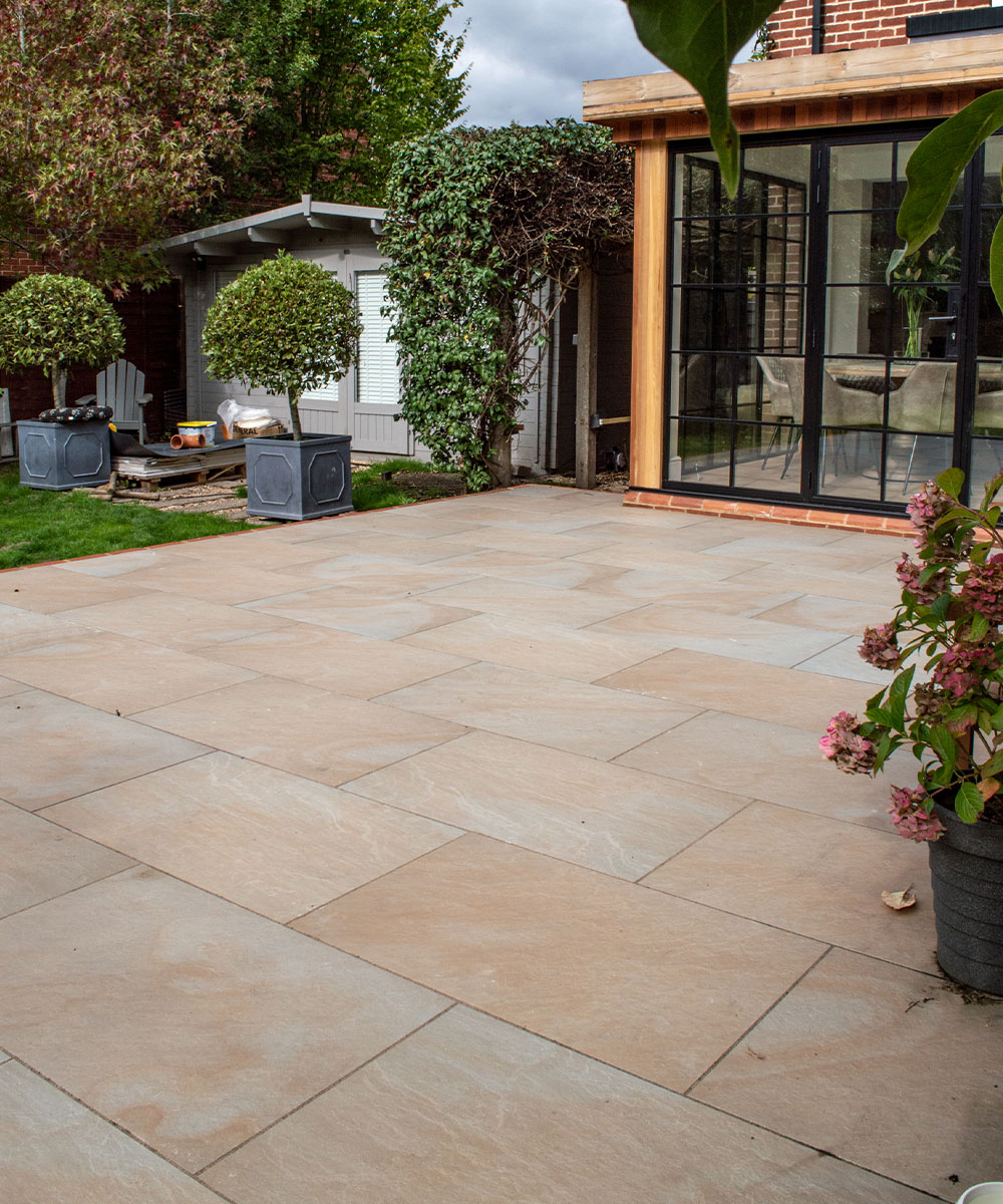 Brockenhurst Dune Sandstone Inspired Porcelain Paving Hampshire