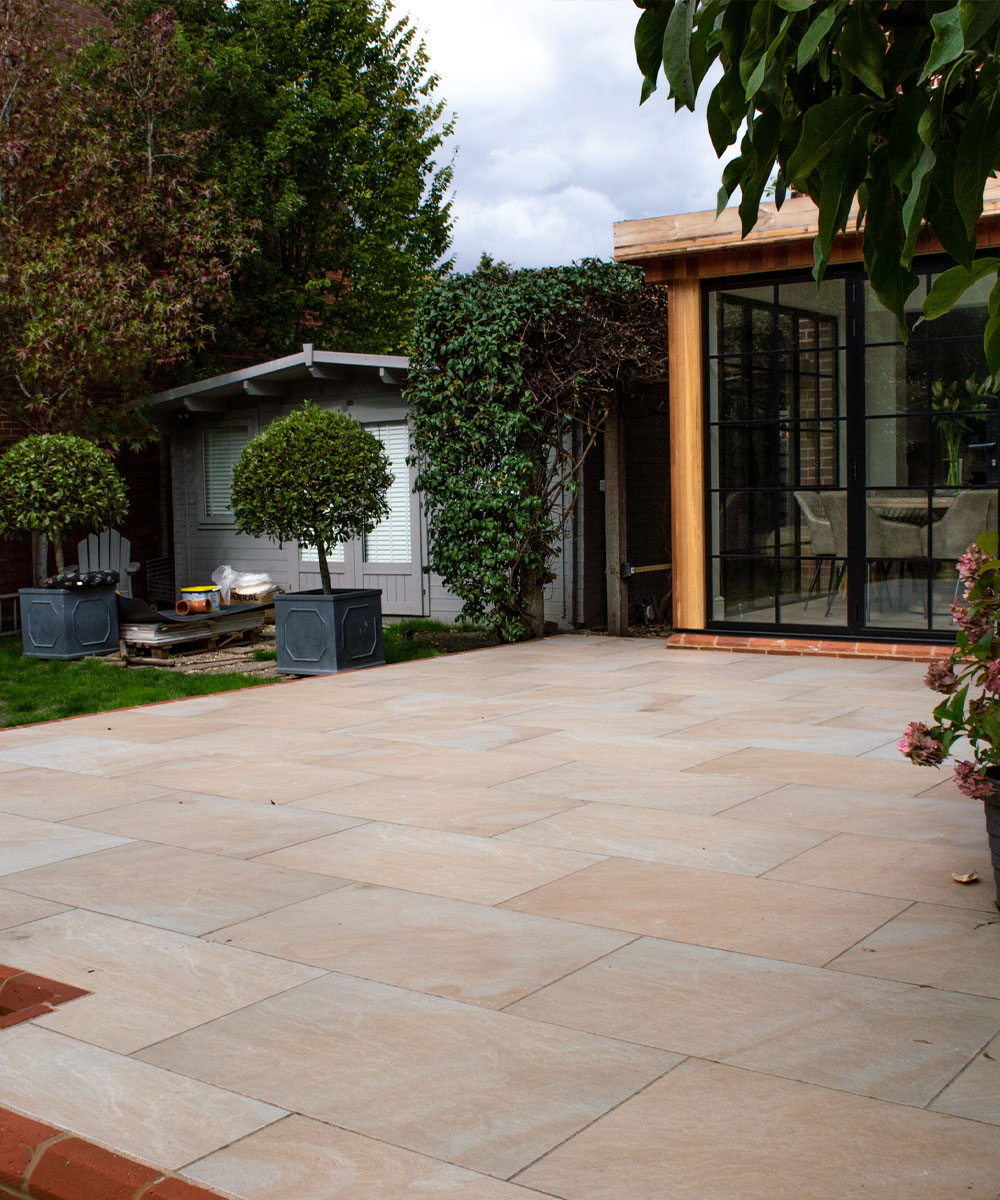 Brockenhurst Dune Sandstone Inspired Porcelain Paving Hampshire
