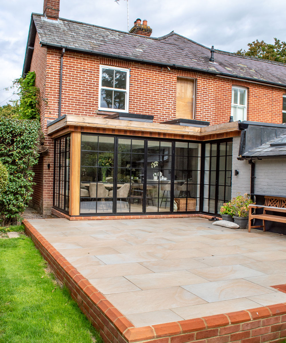 Brockenhurst Dune Sandstone Inspired Porcelain Paving Hampshire