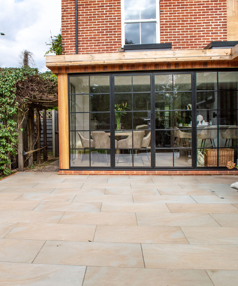 Brockenhurst Dune Sandstone Inspired Porcelain Paving Hampshire