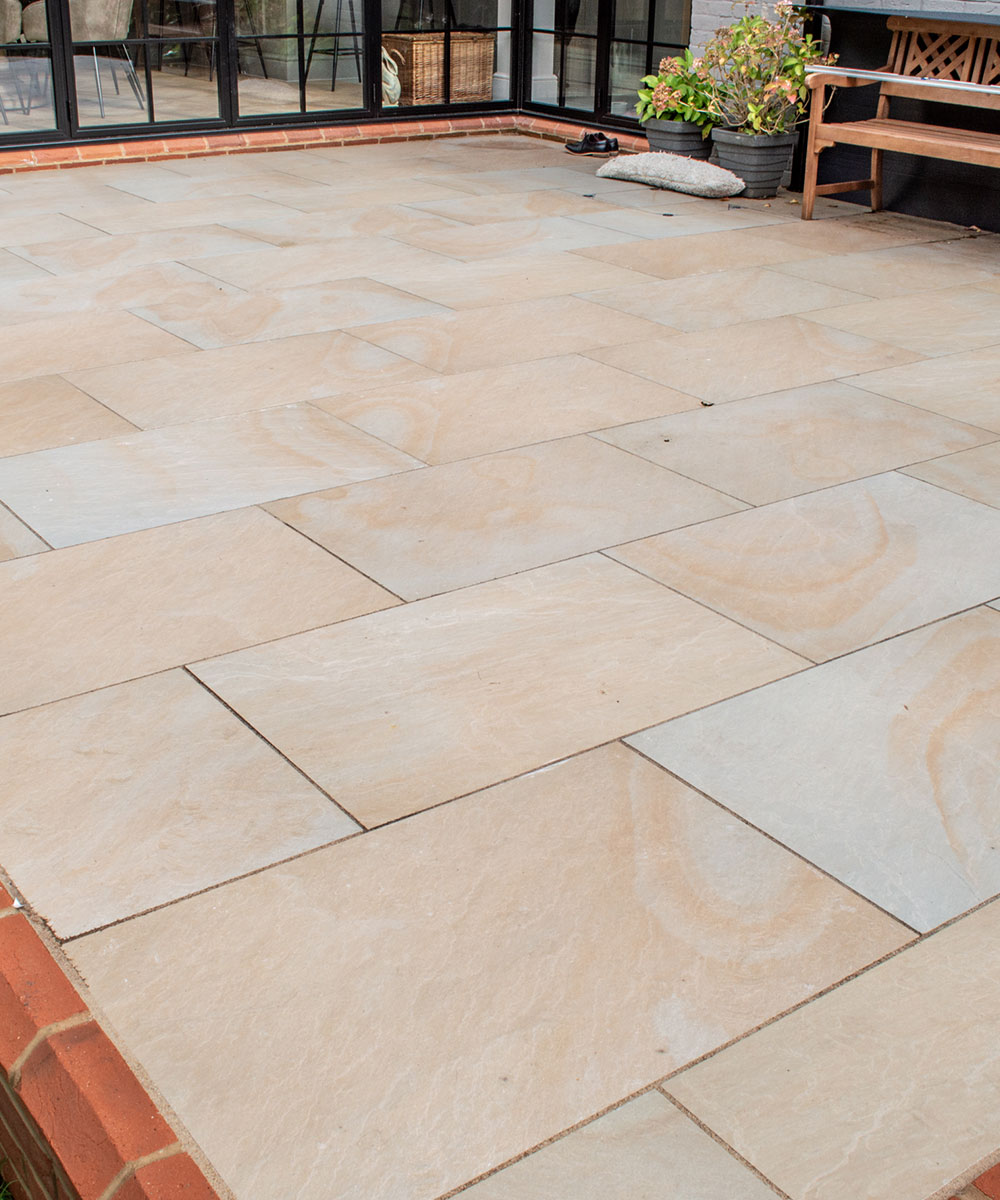 Brockenhurst Dune Sandstone Inspired Porcelain Paving Hampshire