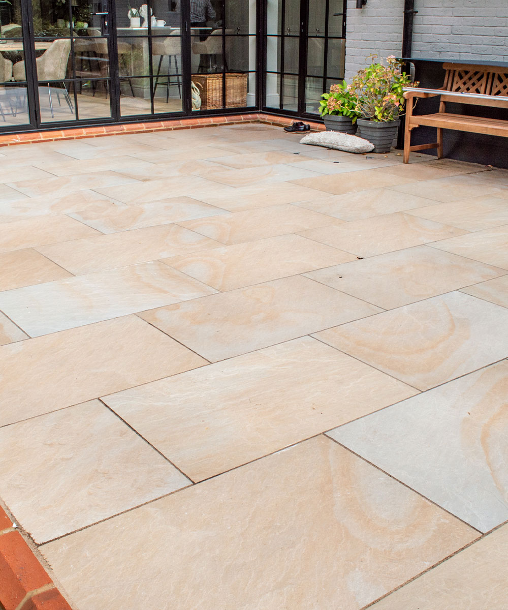 Brockenhurst Dune Sandstone Inspired Porcelain Paving Hampshire