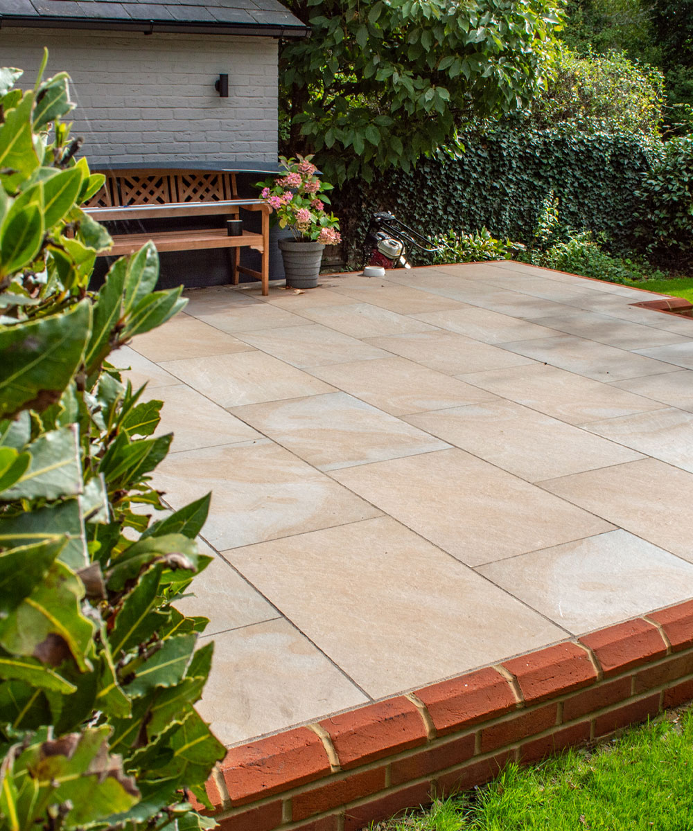 Brockenhurst Dune Sandstone Inspired Porcelain Paving Hampshire