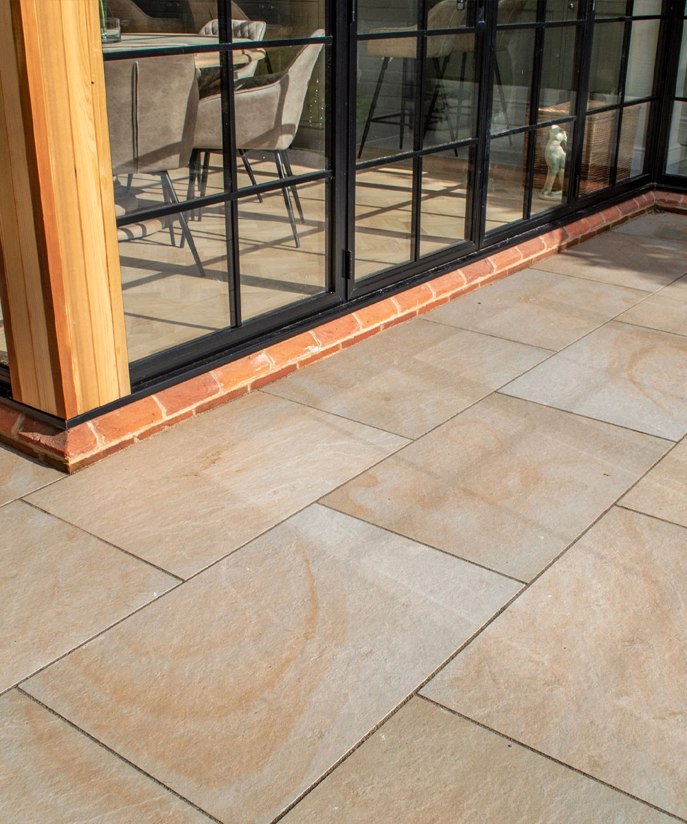 Brockenhurst Dune Sandstone Inspired Porcelain Paving Hampshire