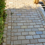 Blissford Tumbled Limestone Setts Driveway New Forest