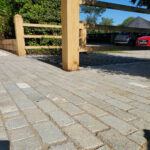 Blissford Tumbled Limestone Setts Driveway New Forest