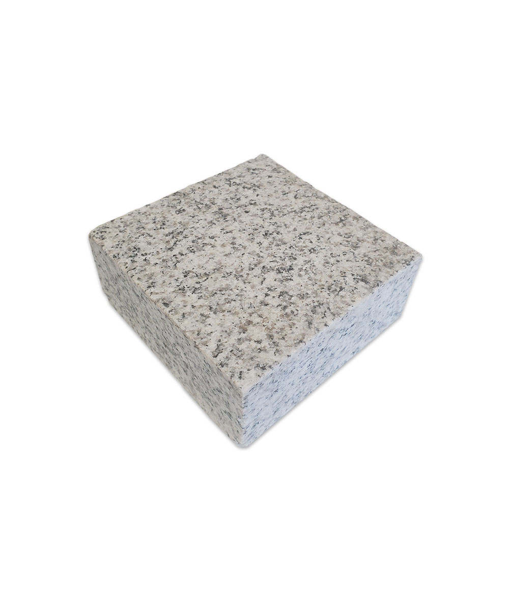 Sawn-and-Flamed-Silver-Granite-Setts-100x100x40