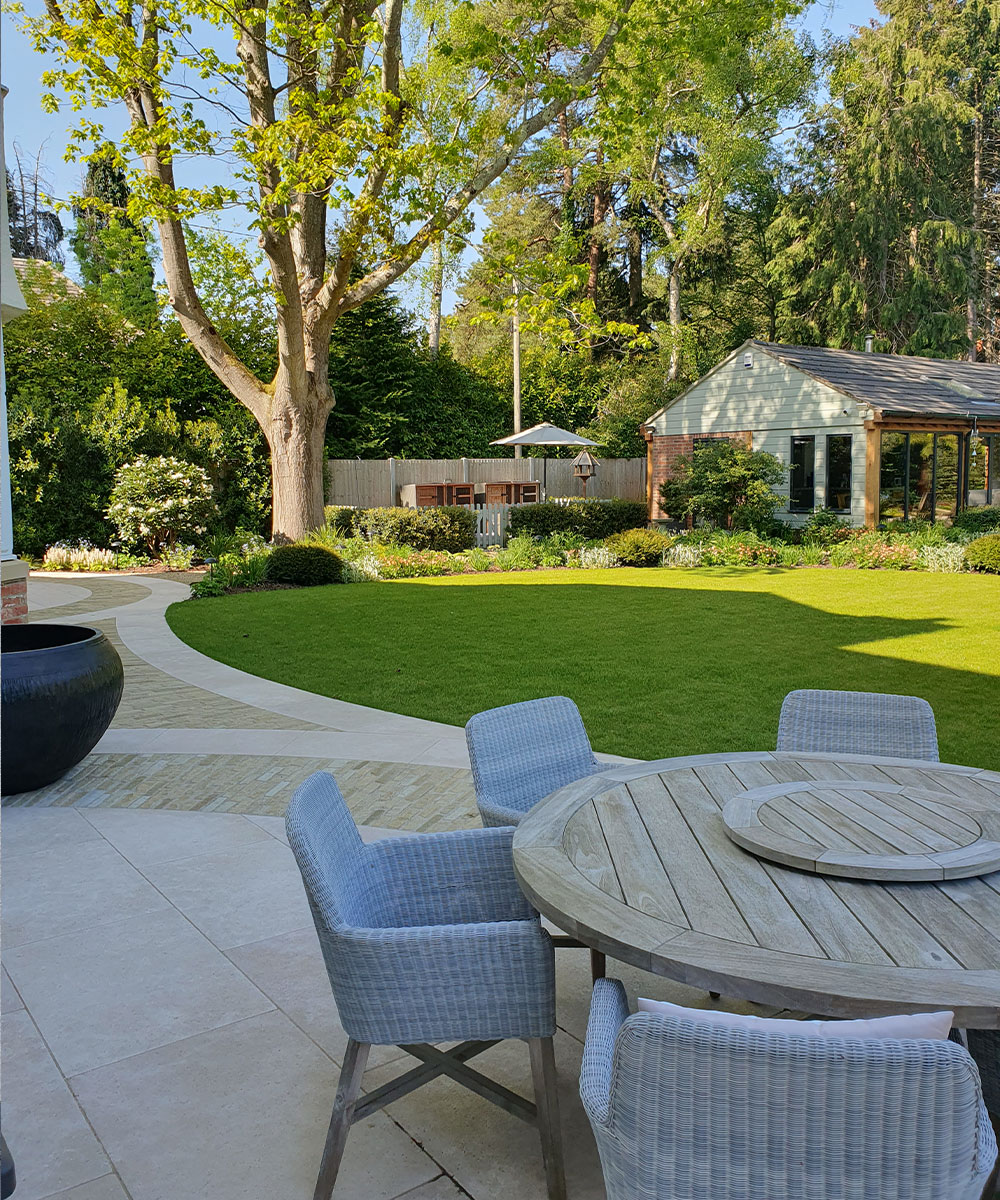 Lymington Dune Limestone Paving Ferndown Dorset