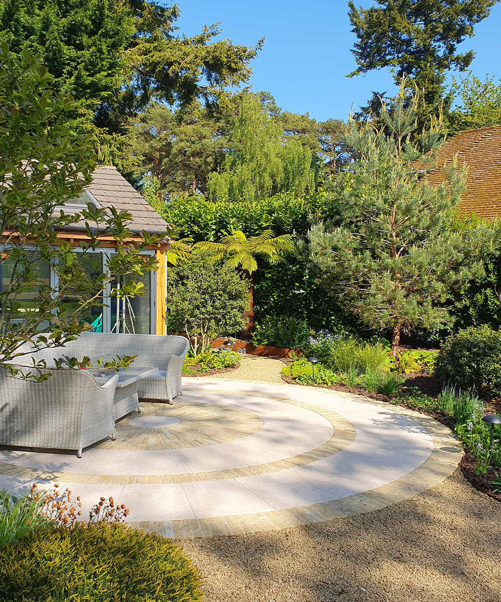 Lymington Dune Limestone Paving Ferndown Dorset