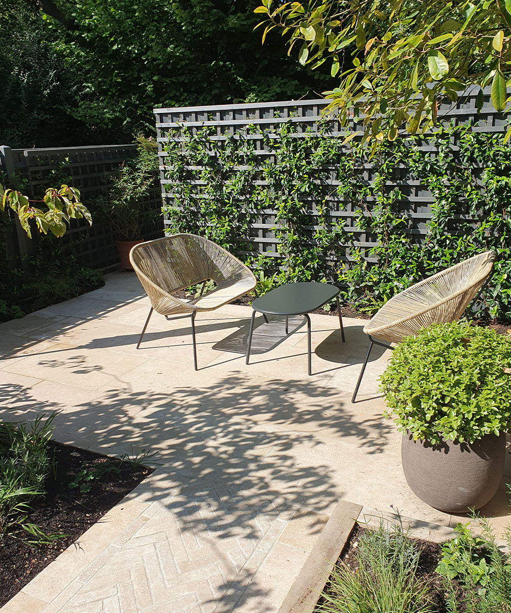Lymington Dune Limestone Paving Ferndown Dorset