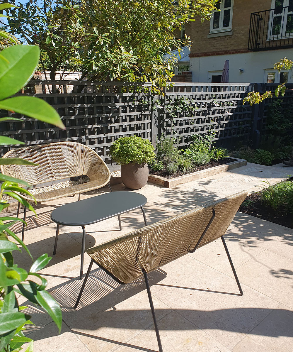 Lymington Dune Limestone Paving Ferndown Dorset