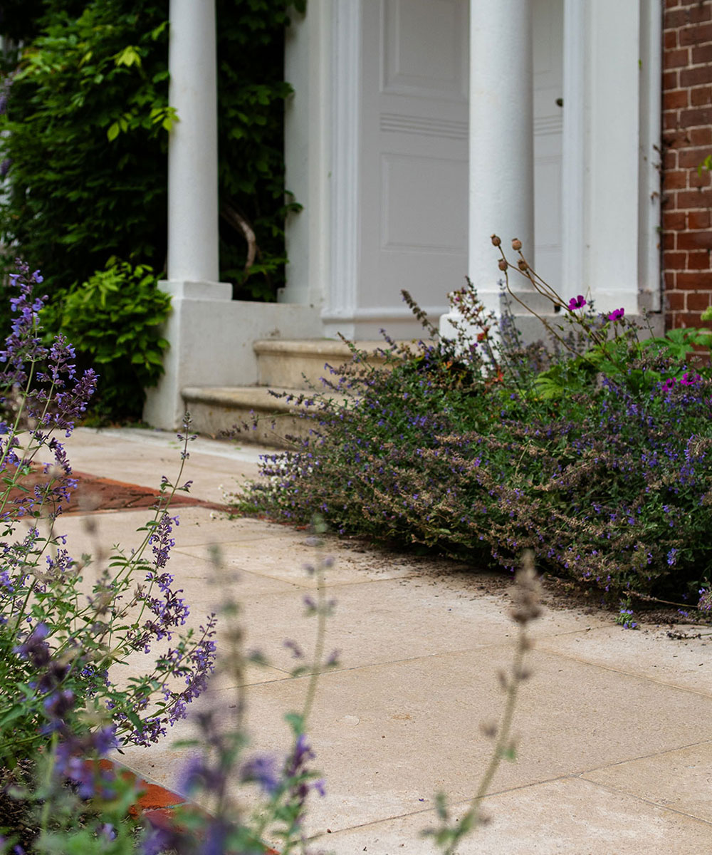 Lymington Dune Limestone Paving in Romsey Hampshire