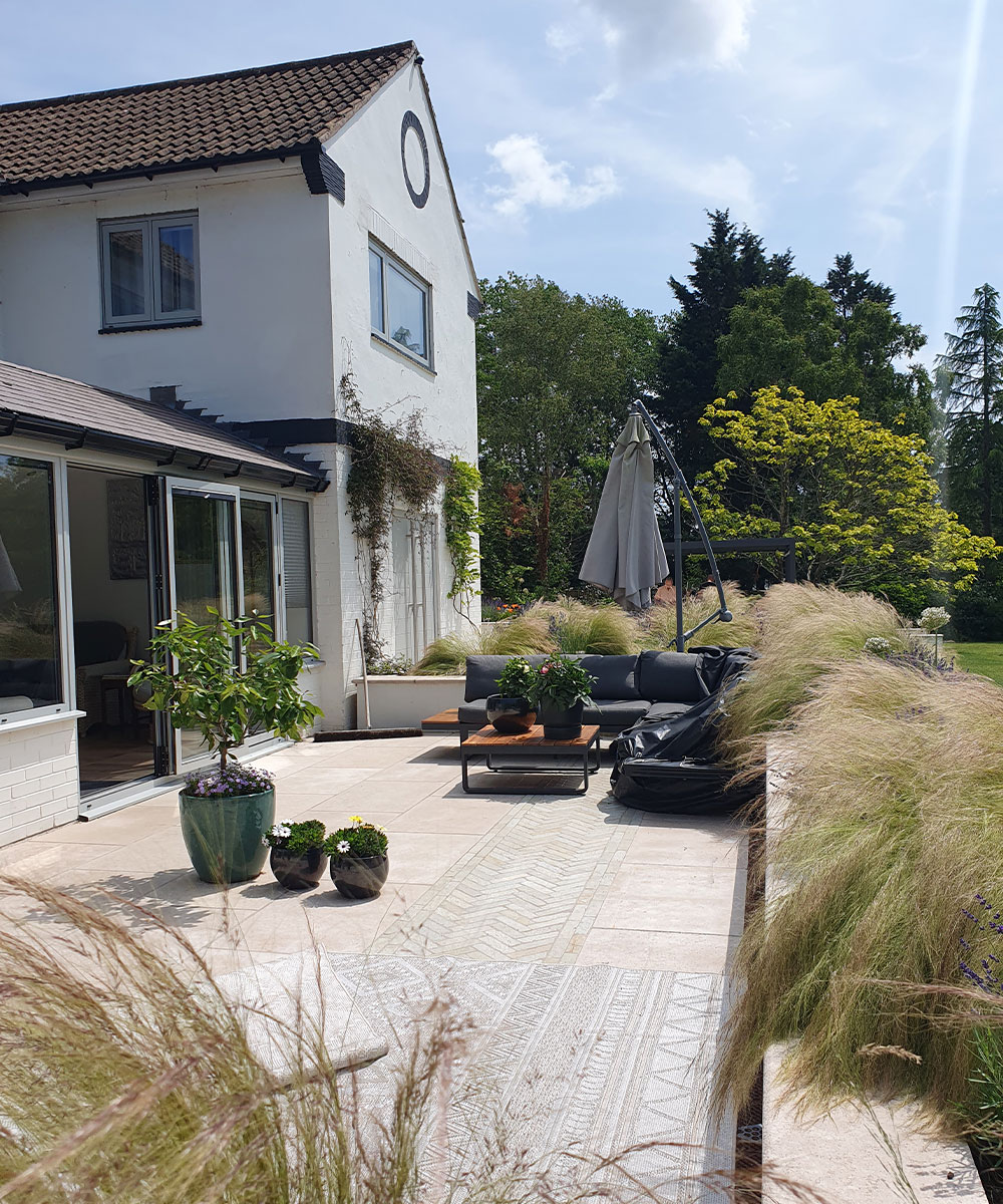 Lymington Dune Limestone and Blissford Pavers New Forest Hampshire