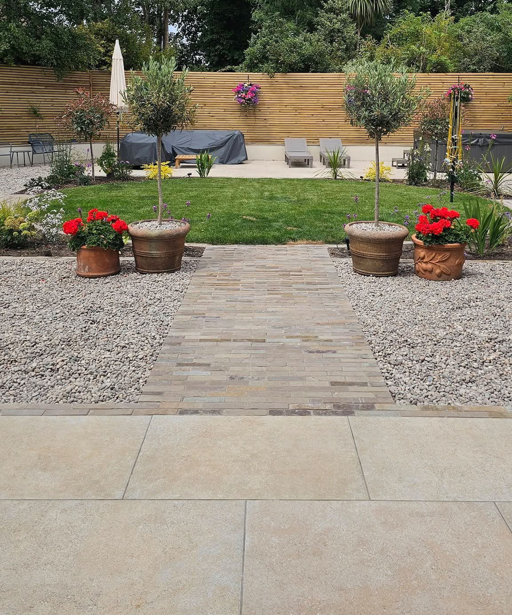 Exbury Dune Porcelain Paving Outdoor Tile Hythe Hampshire