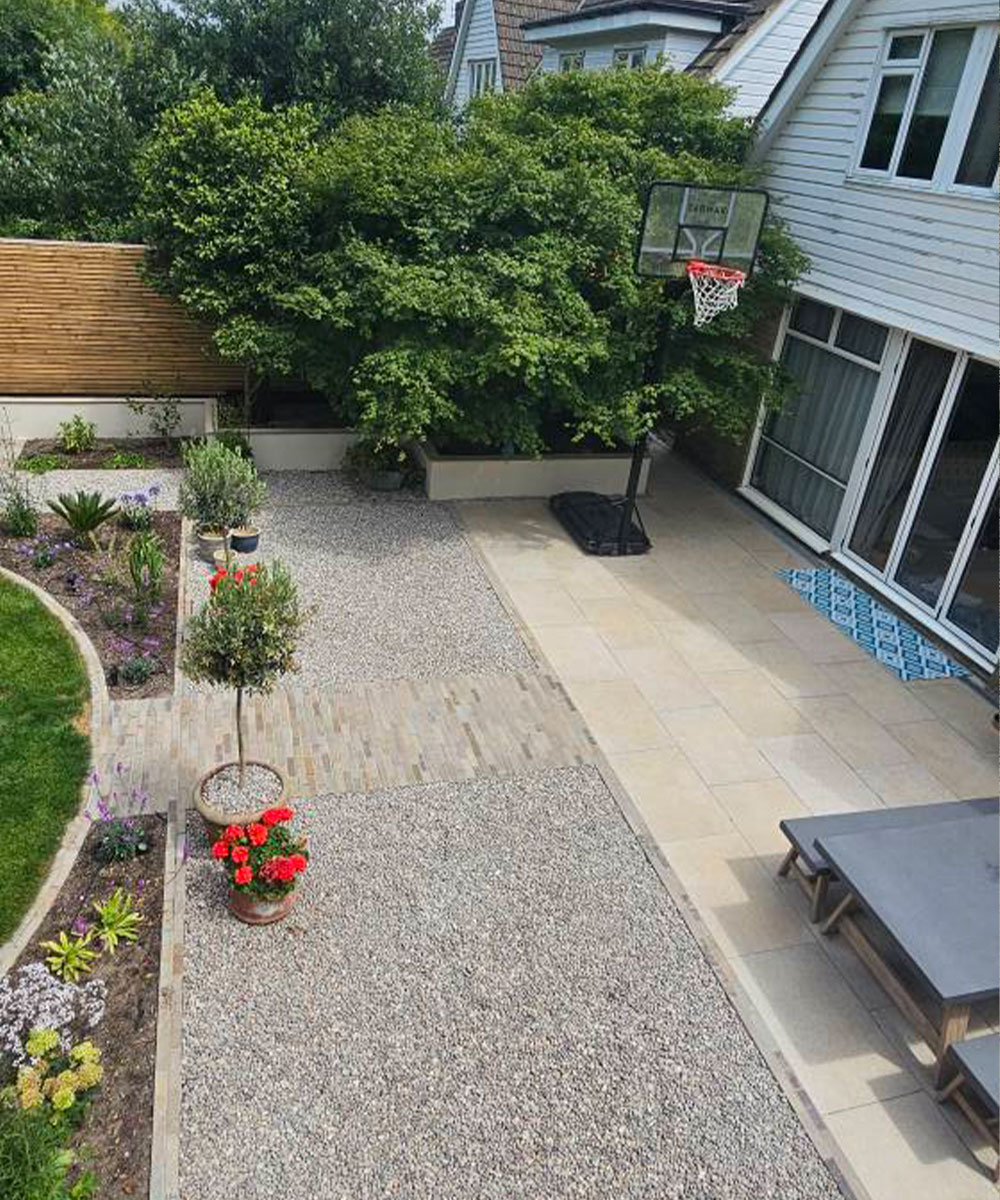 Exbury Dune Porcelain Paving Outdoor Tile Hythe Hampshire