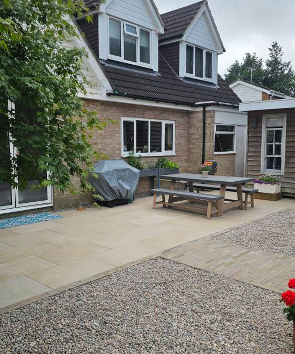 Exbury Dune Porcelain Paving Outdoor Tile Hythe Hampshire