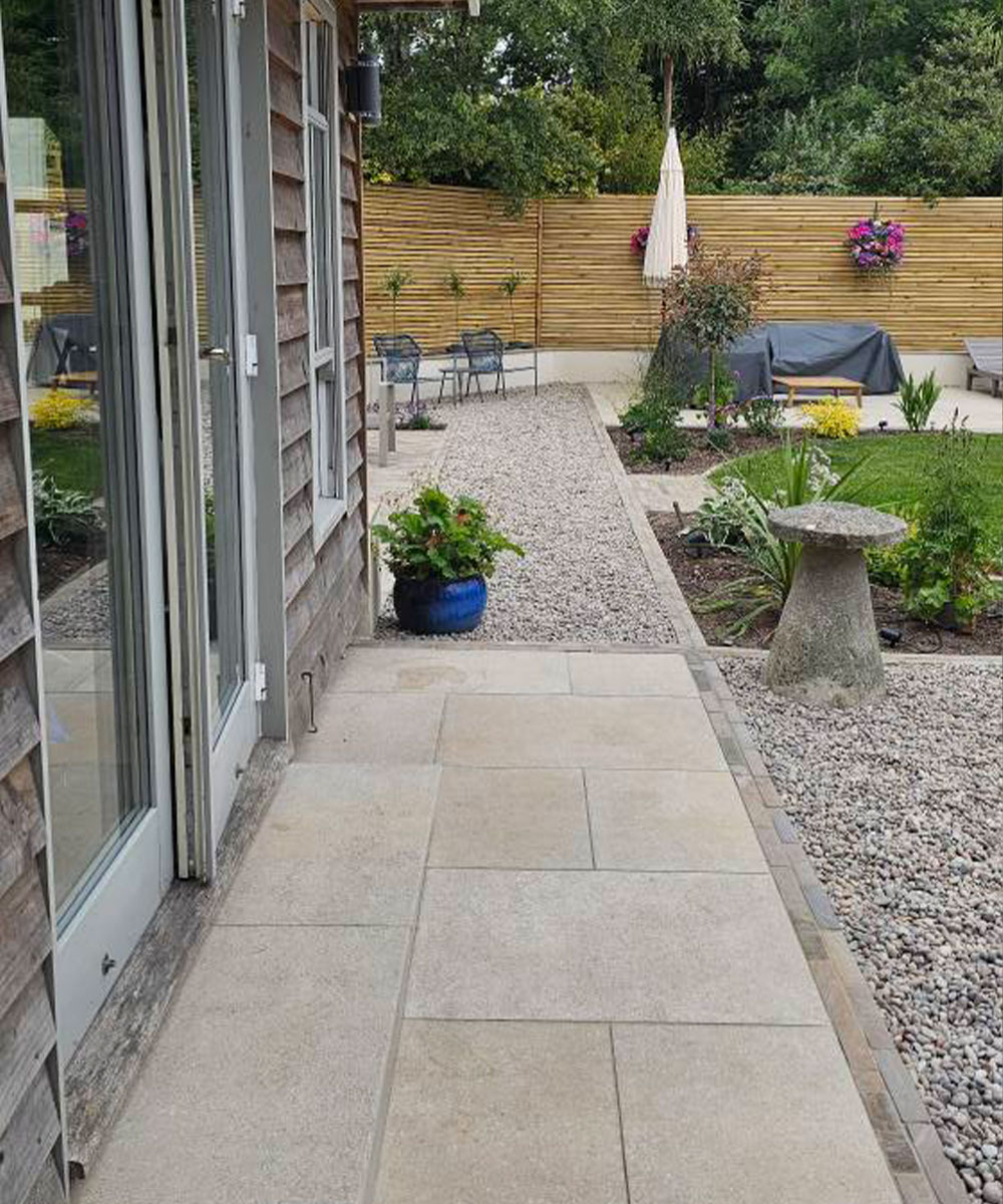 Exbury Dune Porcelain Paving Outdoor Tile Hythe Hampshire