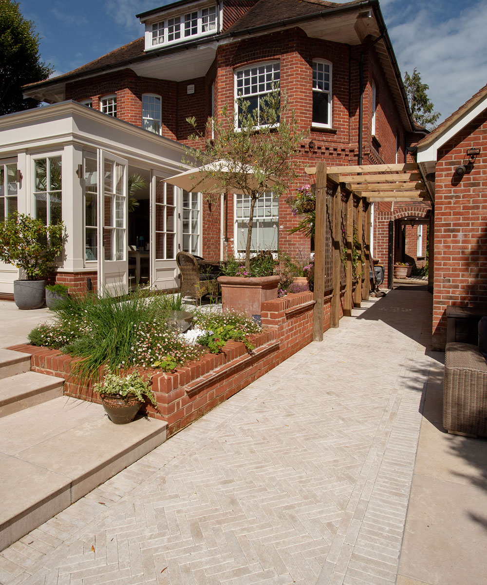 Lymington Beige Egyptian Limestone Pavers