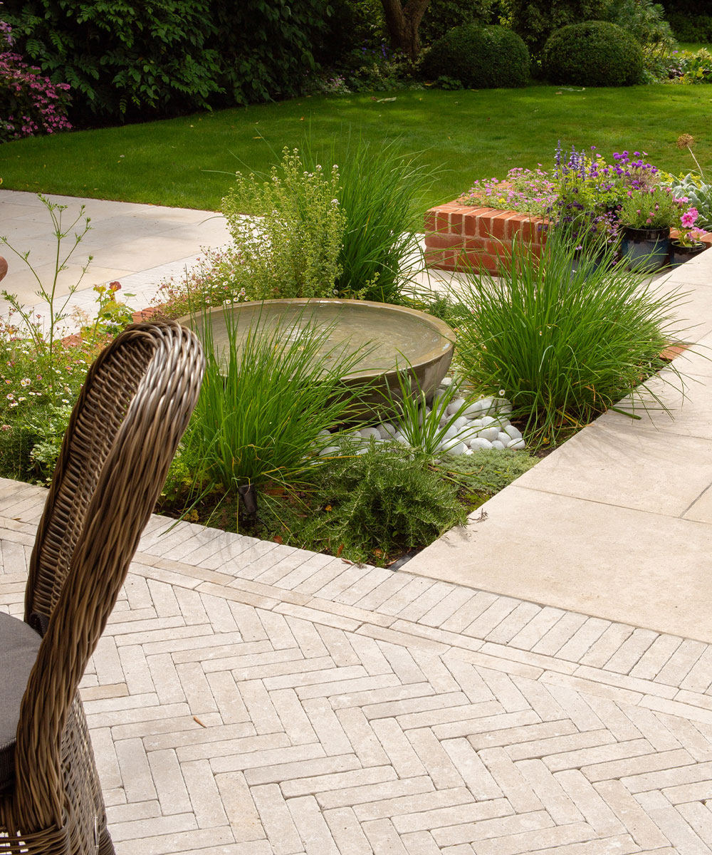 Lymington Beige Egyptian Limestone Pavers