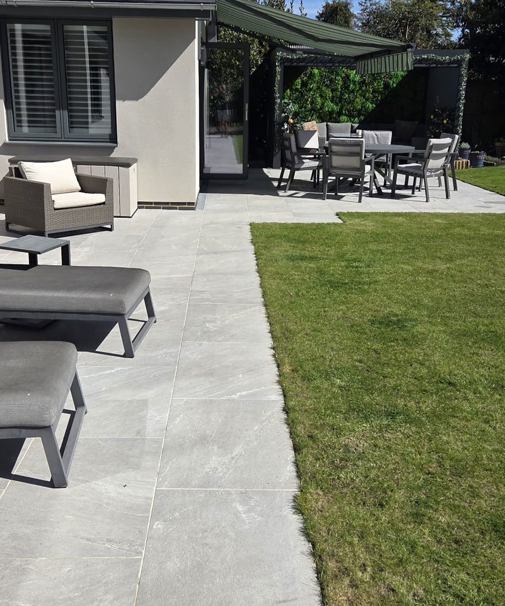 Wellow Grey Outdoor Porcelain Hampshire