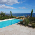 Kimmeridge Fossil Porcelain Paving Dorset-Swimming Pool