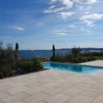 Kimmeridge Fossil Porcelain Paving Dorset-Swimming Pool