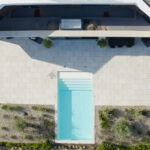 Kimmeridge-Fossil-Porcelain-Paving-Dorset-Swimming-Pool-Drone-Poole