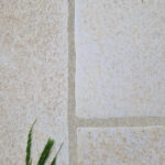 Kimmeridge Fossil Porcelain Paving Wavy Edge