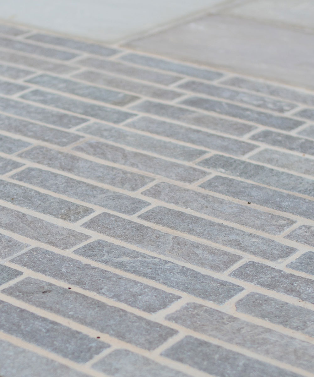 Bartley Grey Limestone Pavers Hampshire