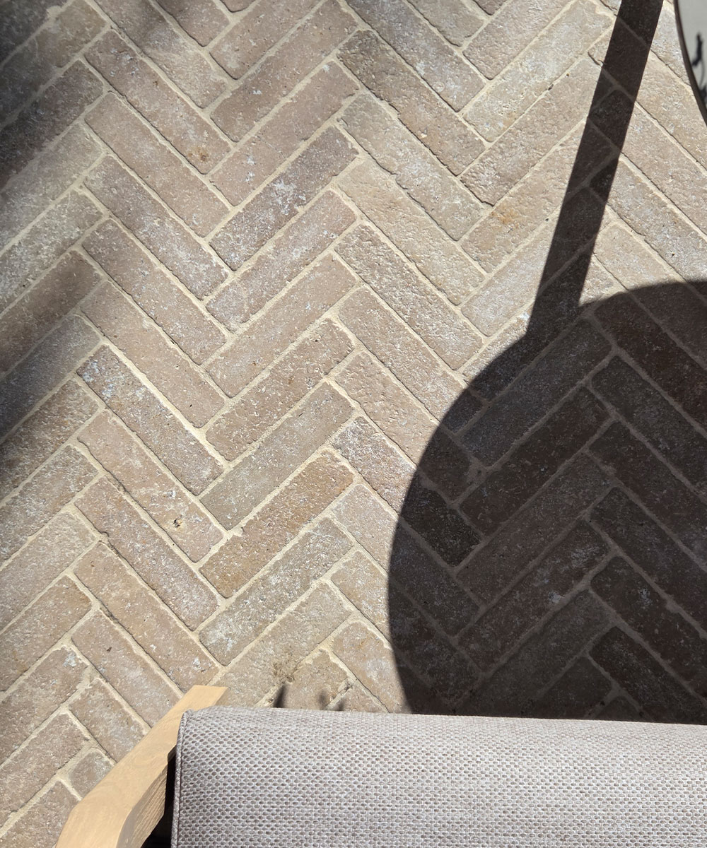 Lymington Dune Pavers Herringbone