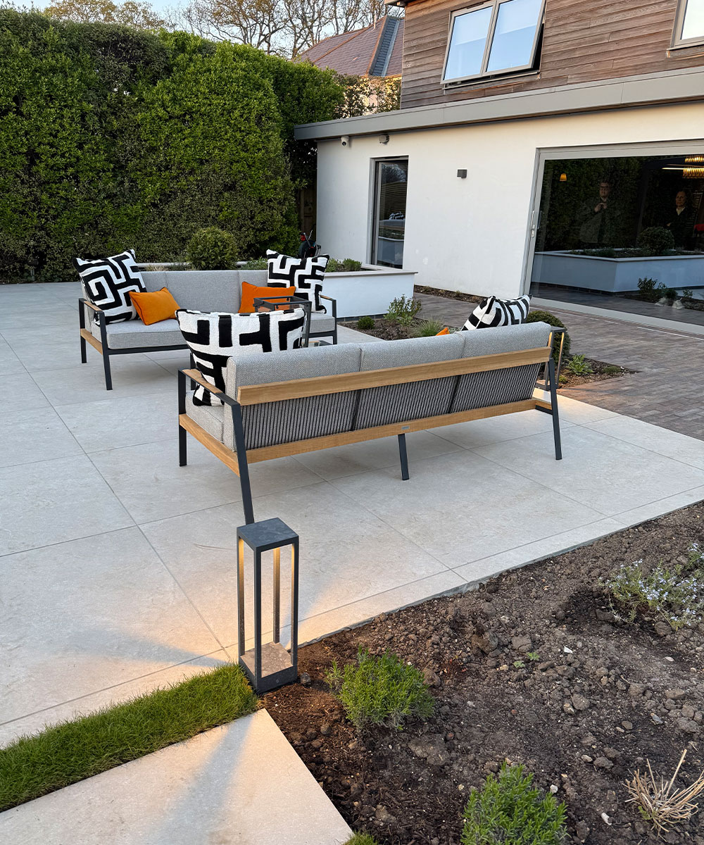 Newtown Beige 1m x 1m Large Format Outdoor Tiles