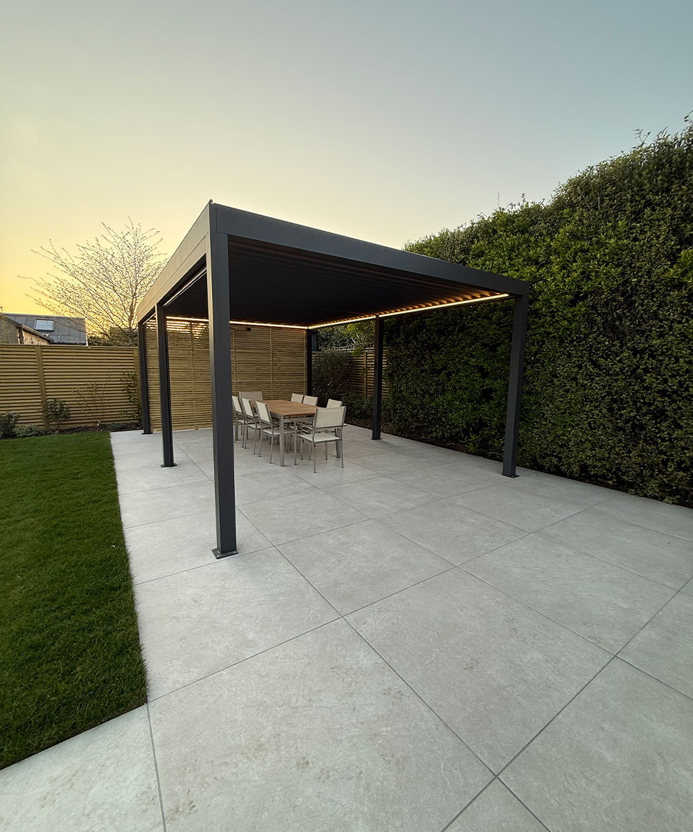 Newtown Beige 1m x 1m Large Format Outdoor Tiles