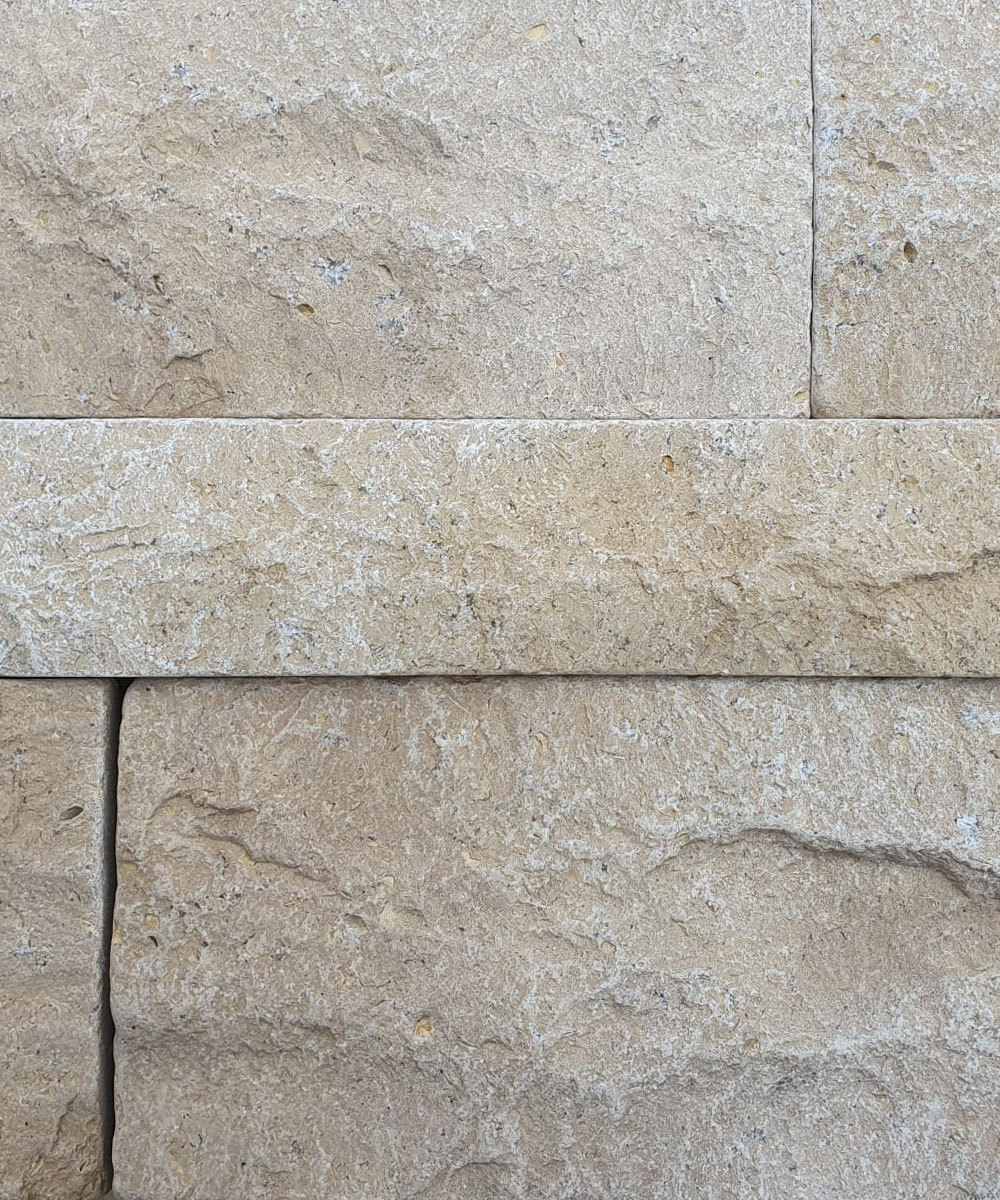 Lymington Beige Coach House Cladding in Coursed Rows