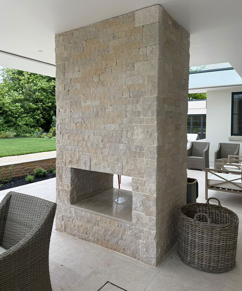Lymington Beige Coach House Cladding Curbridge
